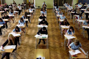 Pupils-sitting-an-exam